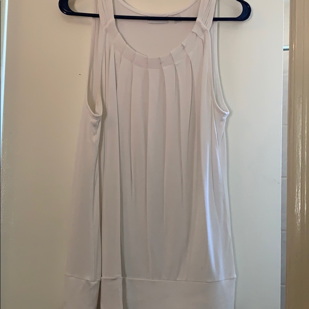 New York & co white tank